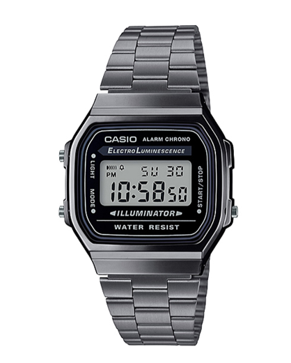 Casio Digital Mens Watch –A168WGG-1ADF