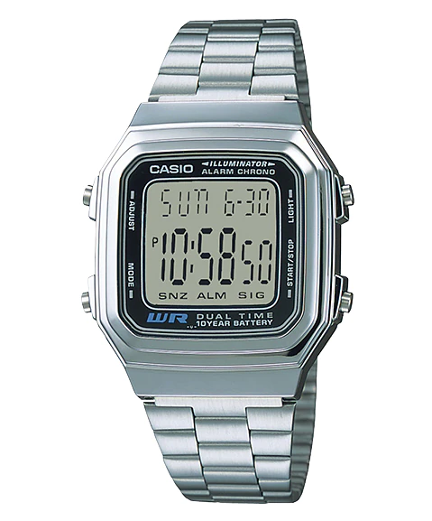 Casio Digital Mens Watch –A178WA-1ADF