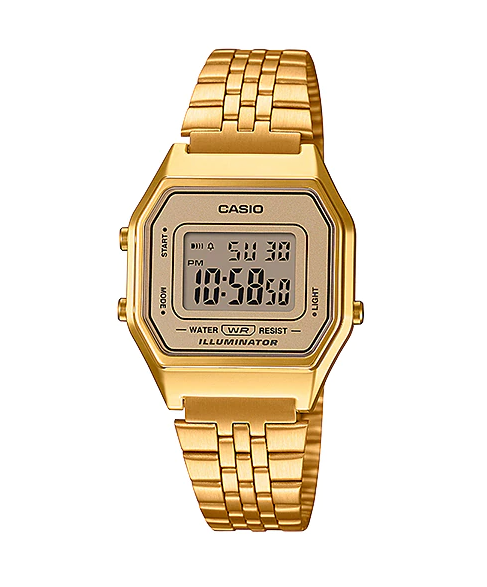 Casio Digital Mens Watch –LA-680WGA-9DF