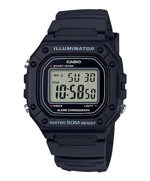 Casio Dgital Watch-W-218H-1AVDF